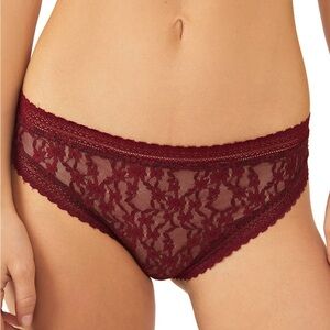 *NWT* Free People Lace Burgundy Panties, Medium